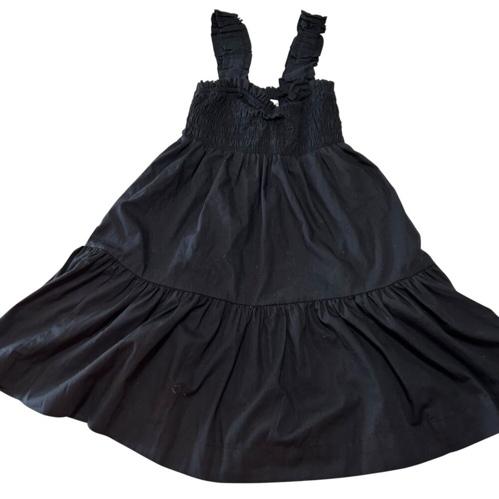 Abercrombie & Fitch Babydoll Ruffle Dress goth Cottagecore Corset fairy feminine